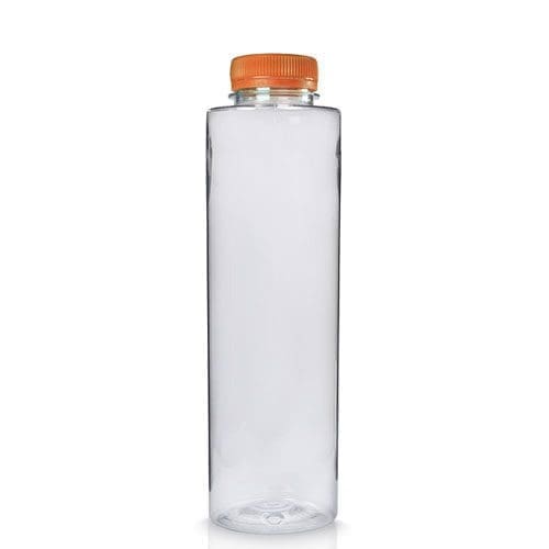 500ml Slim Plastic Juice Bottle With Lid