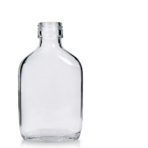 50ml Clear Glass Flask Bottle