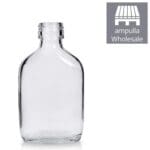 50ml Clear Glass Flask Bottle BULK