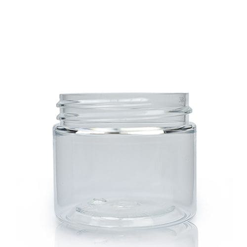 50ml Clear Plastic Cosmetic Jar