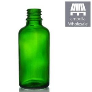 50ml Green Glass Dropper Bottle bulk