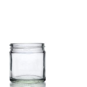 60ml Clear Glass Ointment Jar