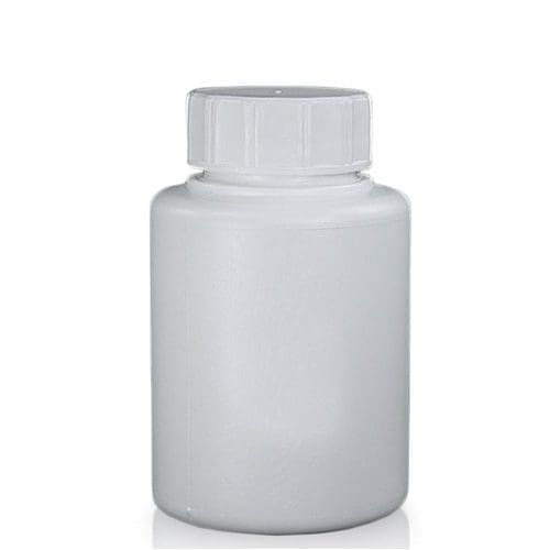 60ml White Pharmapac Container & White Screw Cap