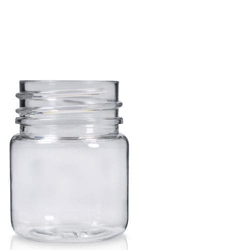 65ml Clear Plastic Jar