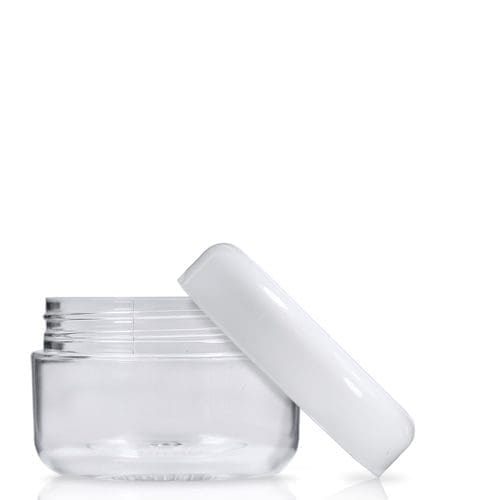 6ml clear screw top jar