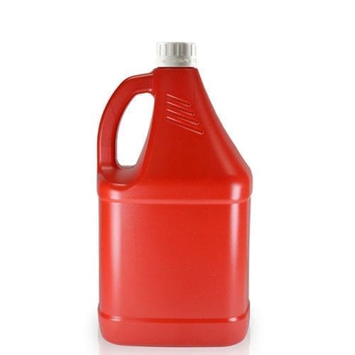 4 Litre Red Plastic Sauce Bottle With cap