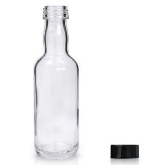 Miniature Glass Bottle With Cap