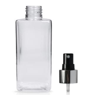 200ml Square Plastic Spray Bottle