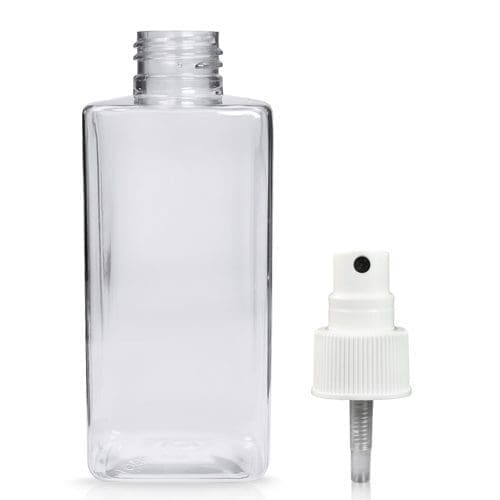 200ml Square Plastic Spray Bottle