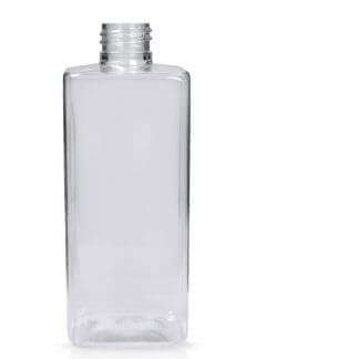 300ml Square Plastic Bottle