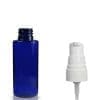 50ml Cobalt Blue PET Plastic Bottle With Lotion Pump