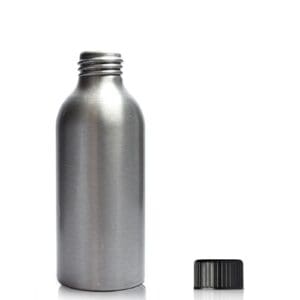 125ml aluminium bottle with screw cap
