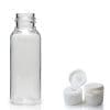 30ml Clear PET Bottle & Flip Top Cap