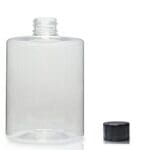 500ml Clear PET Plastic Cylindrical Bottle nbsc