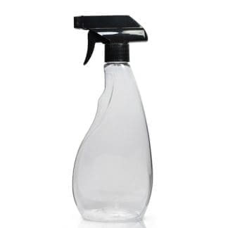 500ml Clear Plastic Trigger Bottle & Trigger Spray