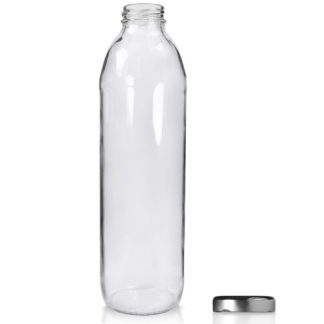 1000ml Glass Juice Bottle & Twist Off Lid