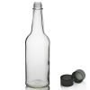 10oz Clear Glass Vinegar Bottle & Screw Cap