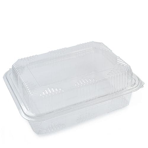 1500cc Disposable Food Container With Hinged Lid Ampulla LTD