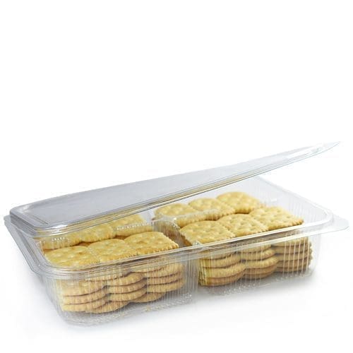 Disposable Food Container With 4 Compartments