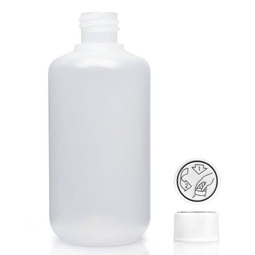 125ml LDPE bottle with CRC