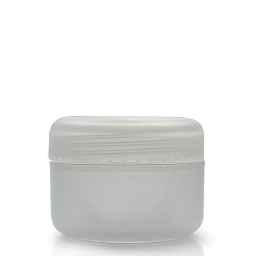 15ml Natural Cosmetic Jar With Lid