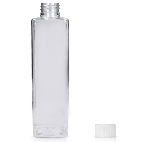 250ml Square PET Plastic Bottle