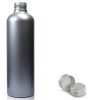 250ml silver plastic bottle