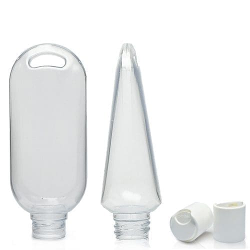 50ml Clear PVC Tottle Bottle