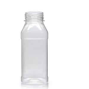 250ml Square PET Plastic Juice Bottle