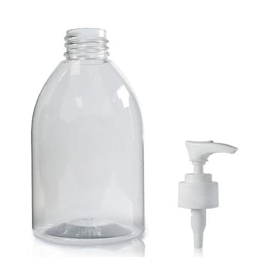 300ml plastic bottle with pump