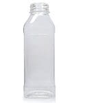 500ml Square PET Plastic Juice Bottle