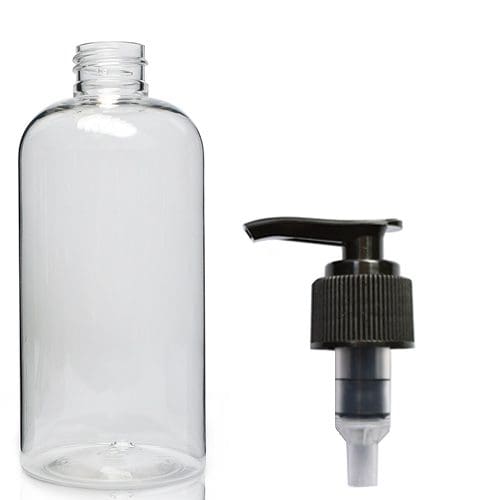 250ML short bottle with black pump