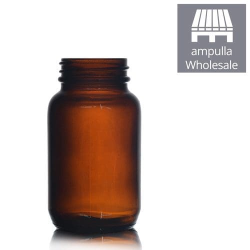 100ml Amber Pharmapac Jars bulk
