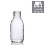100ml Clear Glass Sirop Bottle bulk