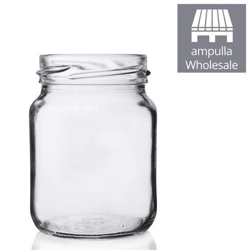 150ml Clear Glass Jars Wholesale Ampulla Packaging 0161 367 1414