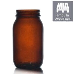 175ml Amber Pharmapac Jar bulk