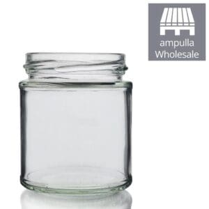 190ml Clear Glass Preserve Jars Wholesale