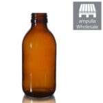 200ml Amber Glass Sirop Bottle bulk