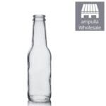 200ml Clear Glass Mixer Bottle BULK