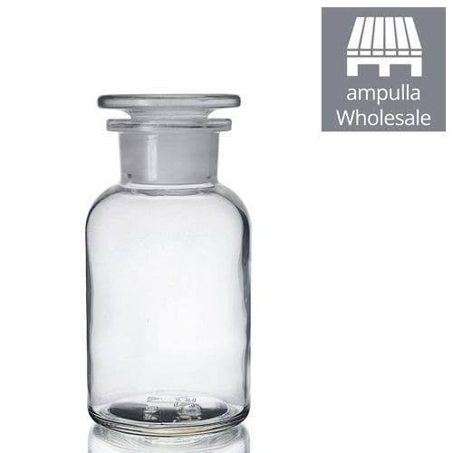 250ml Clear Glass Apothecary Bottles With Stoppers Wholesale