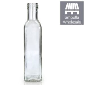 250ml Clear Glass Marasca Bottles Wholesale
