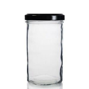 277ml Bonta Clear Glass Food Jar & Lid