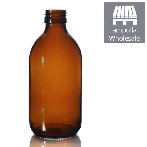 300ml Amber Glass Sirop Bottles Wholesale