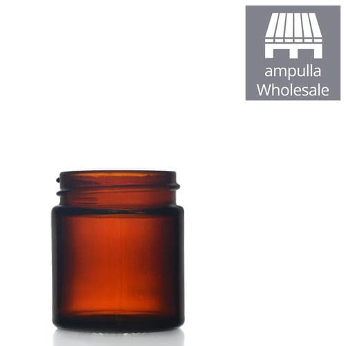30ml Amber Glass Ointment Jar BULK