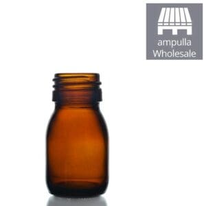 30ml Amber Glass Sirop Bottle bulk