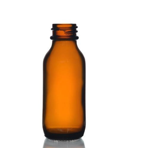 30ml Amber Glass Winchester Bottle w No Cap