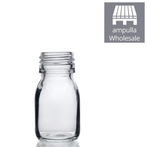 30ml Clear Glass Sirop Bottle bulk