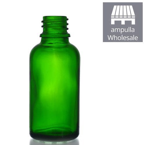 30ml Green Glass Dropper Bottle bulk