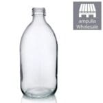 500ml Clear Glass Sirop Bottle bulk