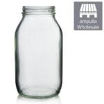 500ml Clear Pharmapac Jar bulk